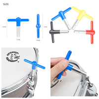 Drum T-wrench Drum Tuning Key Drum Adjustment Key Tools Screwdriver Installation Dismantle Musical Instrument Drum Parts