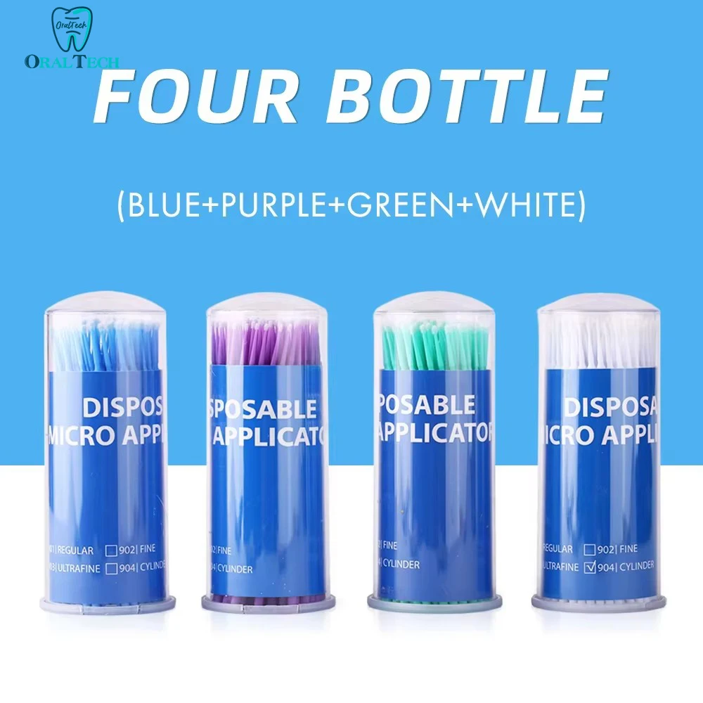 

100Pcs/Bottle Dental Micro Brush Denspay Disposable Micro Brushes Applicators Brush Teeth Oral Dentist Materials Extension