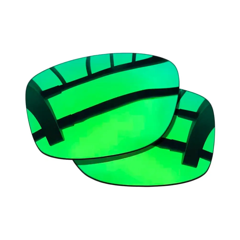 Green Mirrored Polarized Replacement Lenses for-Oakley Jupiter Squared Sunglasses Frame 100% UVA & UVB