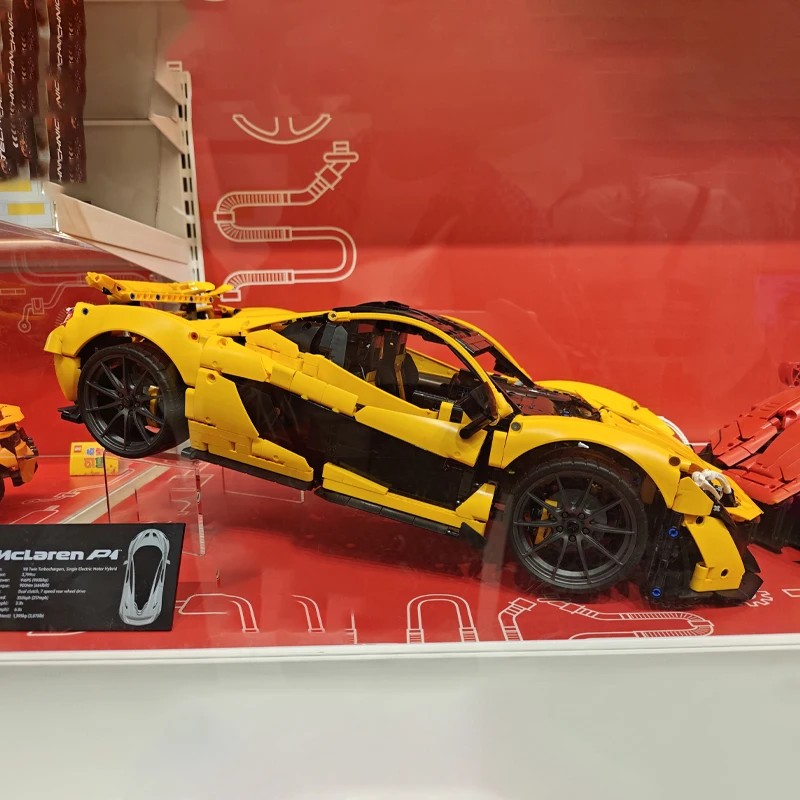 2024 New P1 Super Racing Car 42172 Model Building Blocks 1:8 Assembly Set Bricks Technical Toys for Children Christmas Gifts