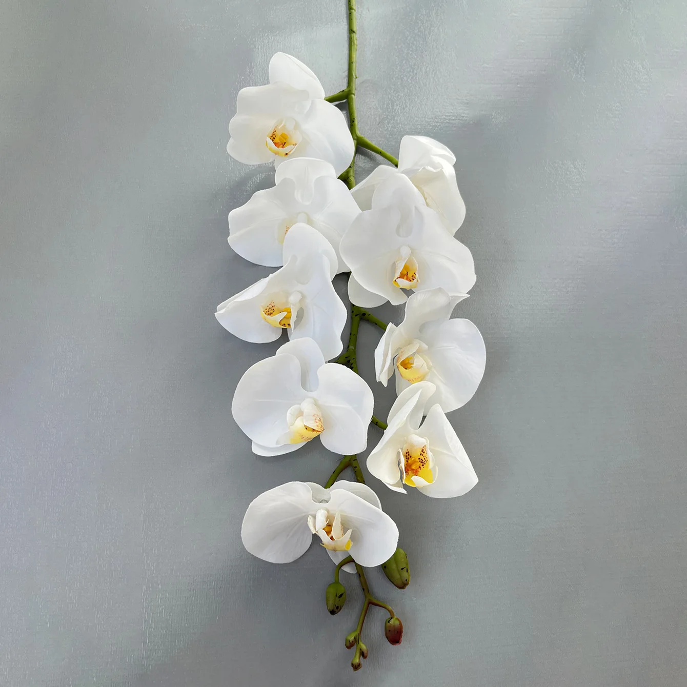 Feel moisturizing Phalaenopsis simulated flower ornament vase high-end fake flower ornament decoration living room entrance ligh