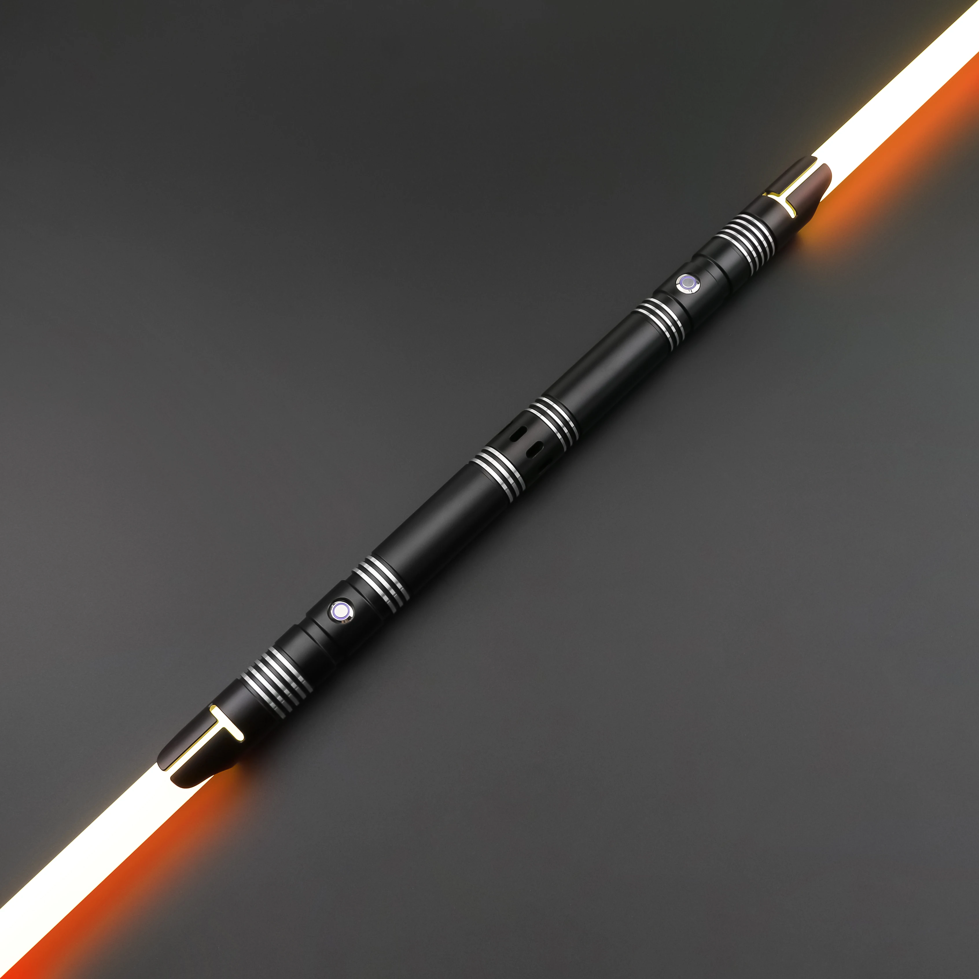 TXQSABER-sable láser de doble filo, espada láser de duelos pesados, empuñadura de Metal, cambio de Color, Neo Pixel, SNV4, juguetes de Cosplay