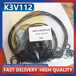 K3V112 K3V112DT K3V112DTP Hydraulic Main Pump Seal Kit For Excavator Pump Seal