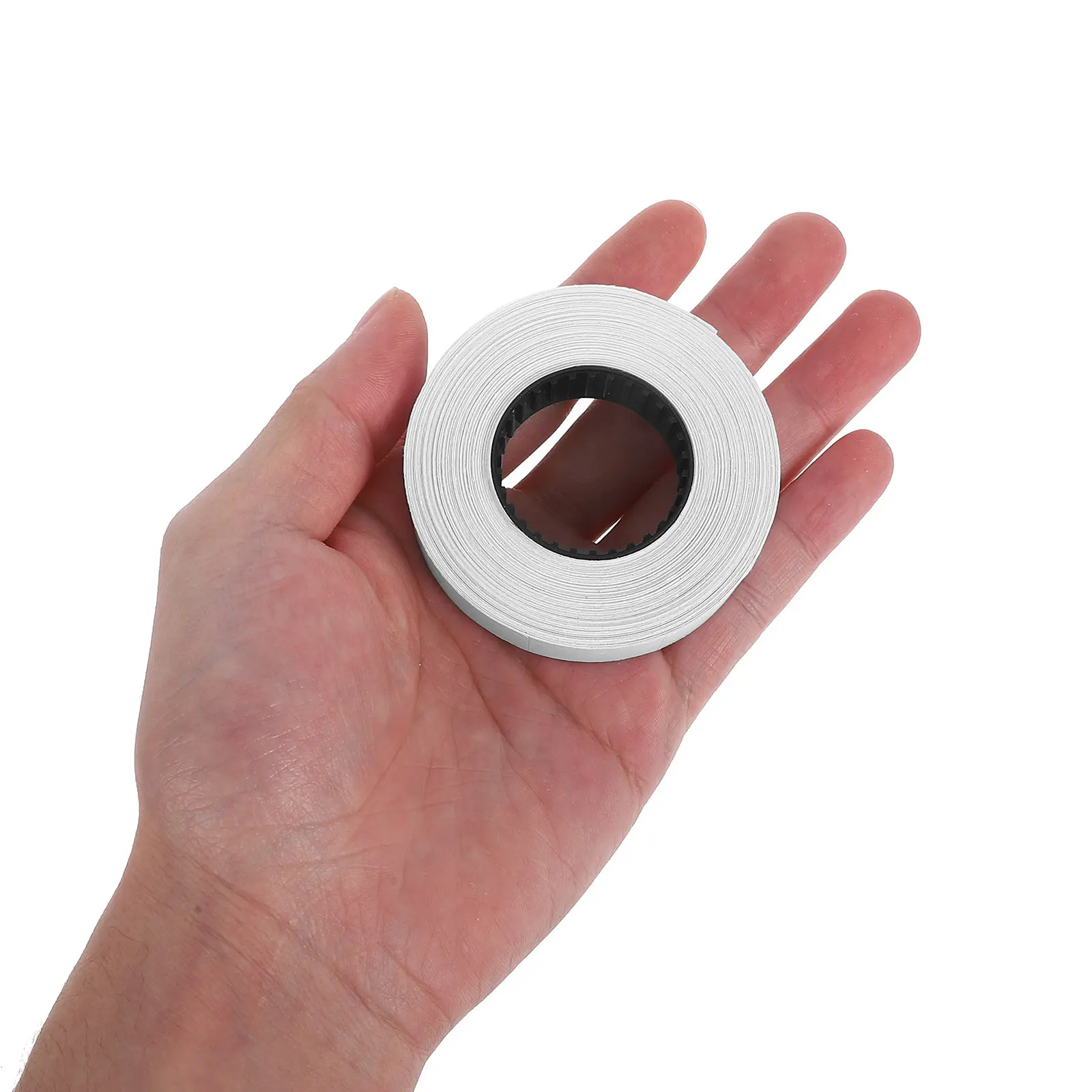 

10 рулонов белой этикеточной бумаги -6600 для ценников, легкое нанесение, четкая печать, идеально подходит для розничной торговли и маркировки цен.