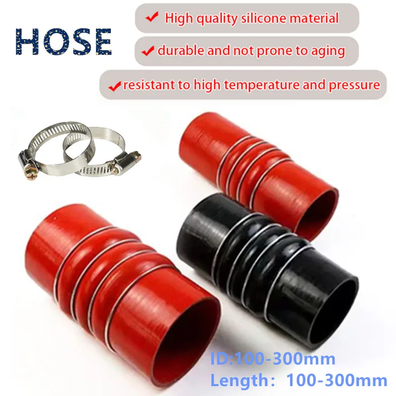 

ID45-110mmStraight Silicone Hose Turbocharger Connection Pipe Hump Intercooler Silicone Hose Discharge Engine Intake Outlet Hose