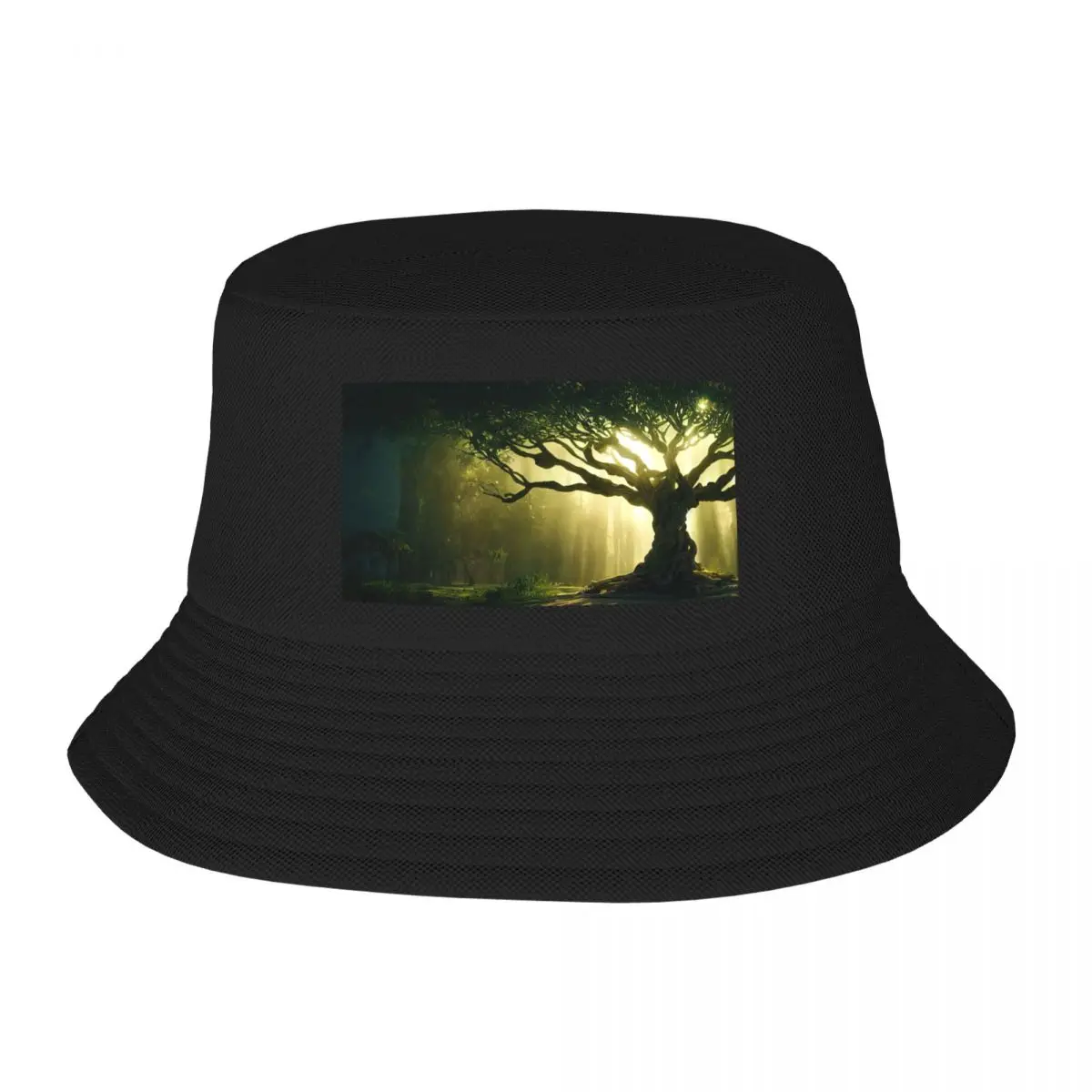 Tree of Knowledge (Variation) Bucket Hat Sunhat Gentleman Hat Sun Hats For Women Men's