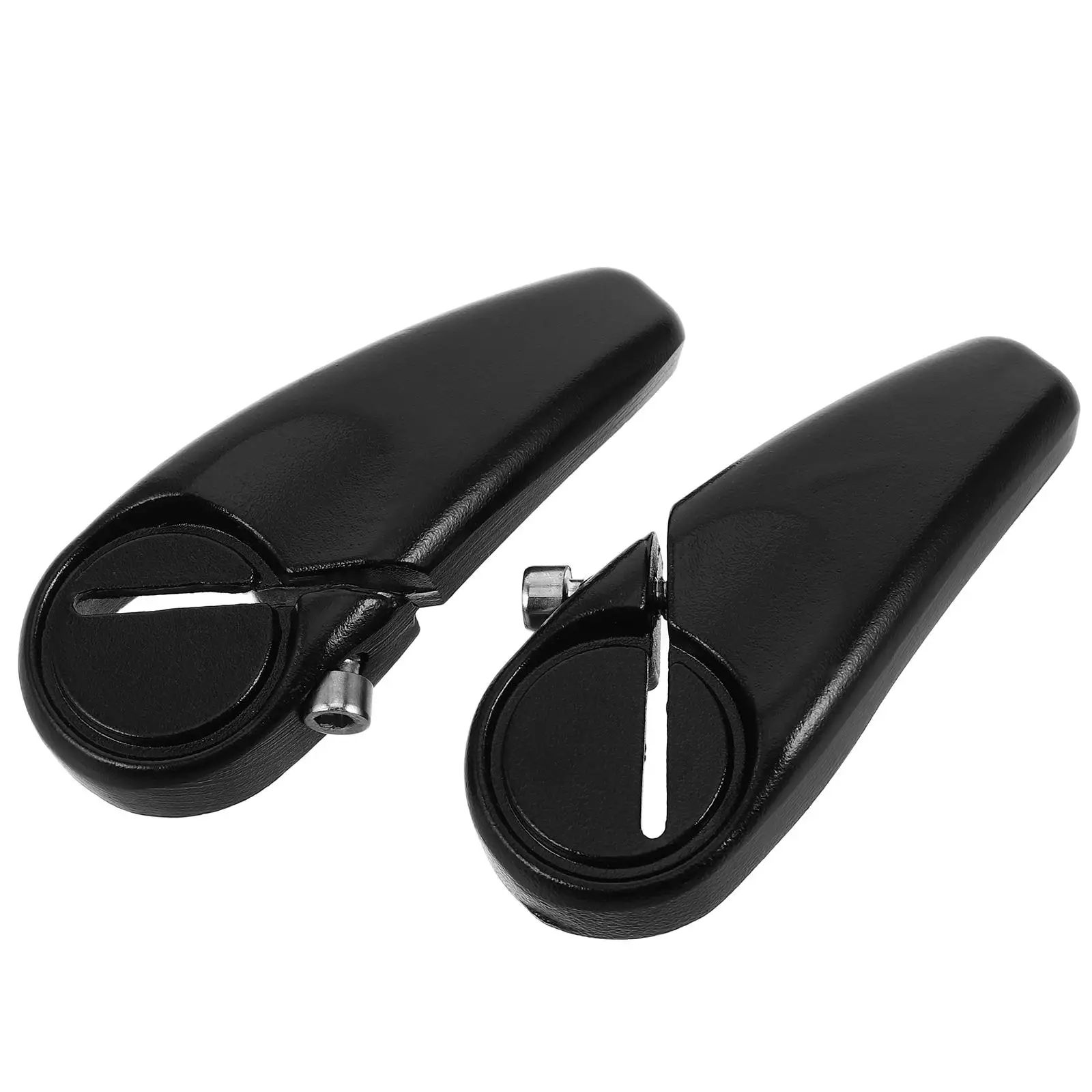 

Aluminum Alloy Bullhorn Handlebar Ends for Mountain Bike Ergonomic Grips Lightweight Durable Bike Accessories Cycling