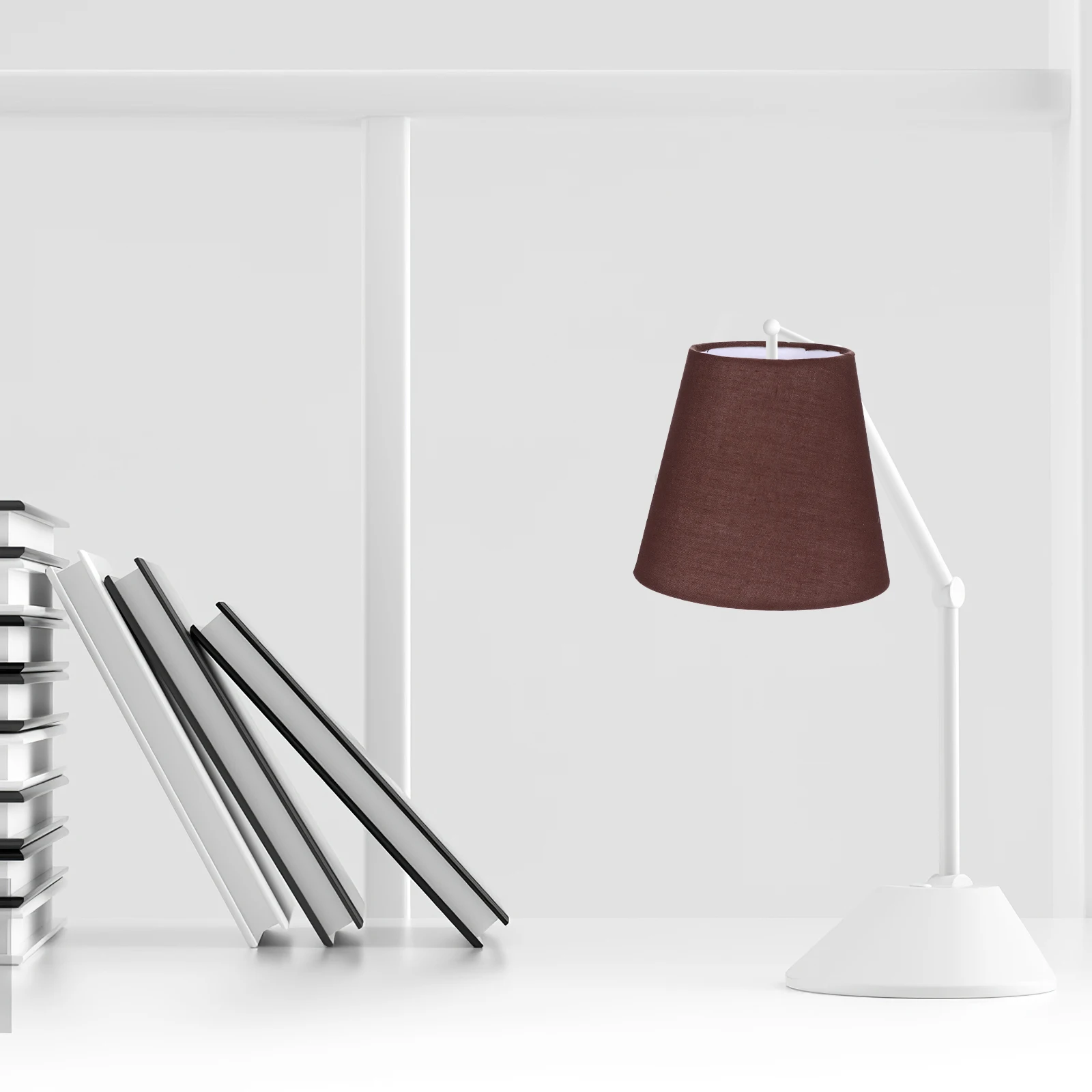 

Fabric Lampshade Coffee Beige Cloth Light Cover for Bedroom Living Room Dust Protection Warm Atmosphere Lamp Shade Accessory