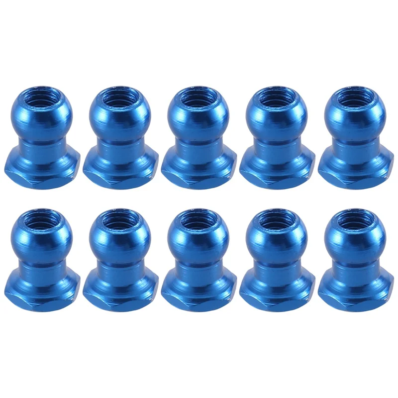 Tamiya RC 자동차 업그레이드 부품 액세서리 용 2X 53640 5Mm 알루미늄 합금 볼 헤드 너트