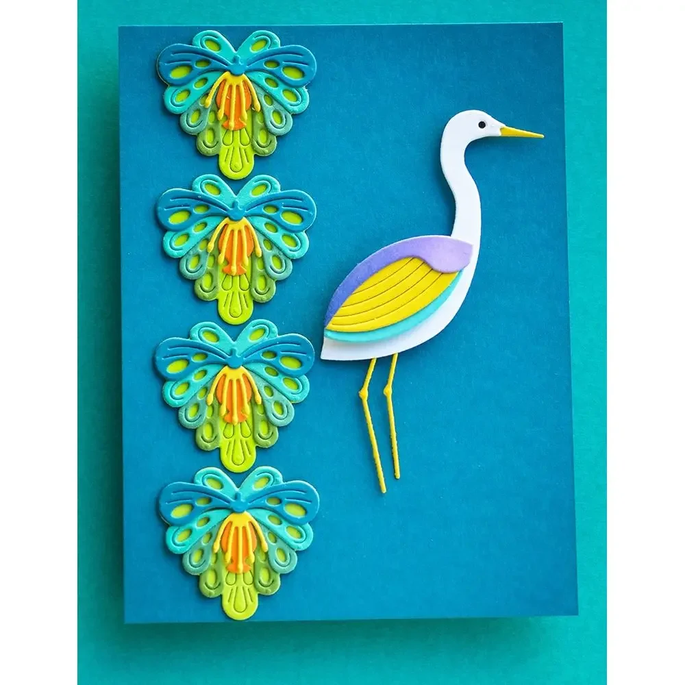 2025 Spring New Garden Flower Metal Cutting Dies and Stencils for Scrapbooking DIY Supplies Make Paper Gift Cards Crafts