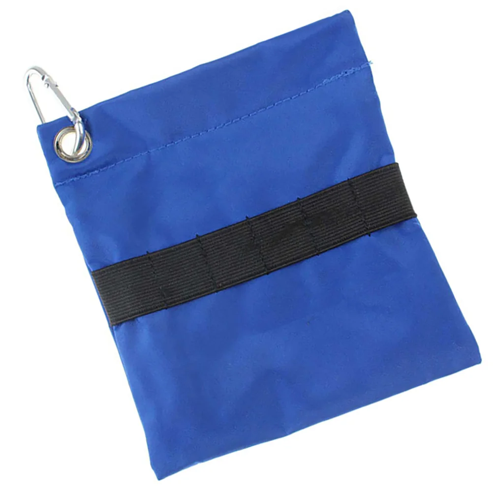 

Golf Ball Bag Nylon Golf Tee Pouch Wear Resistant Stable Material Portable Waist Hanging Storage Carrier Tee Ball Bag