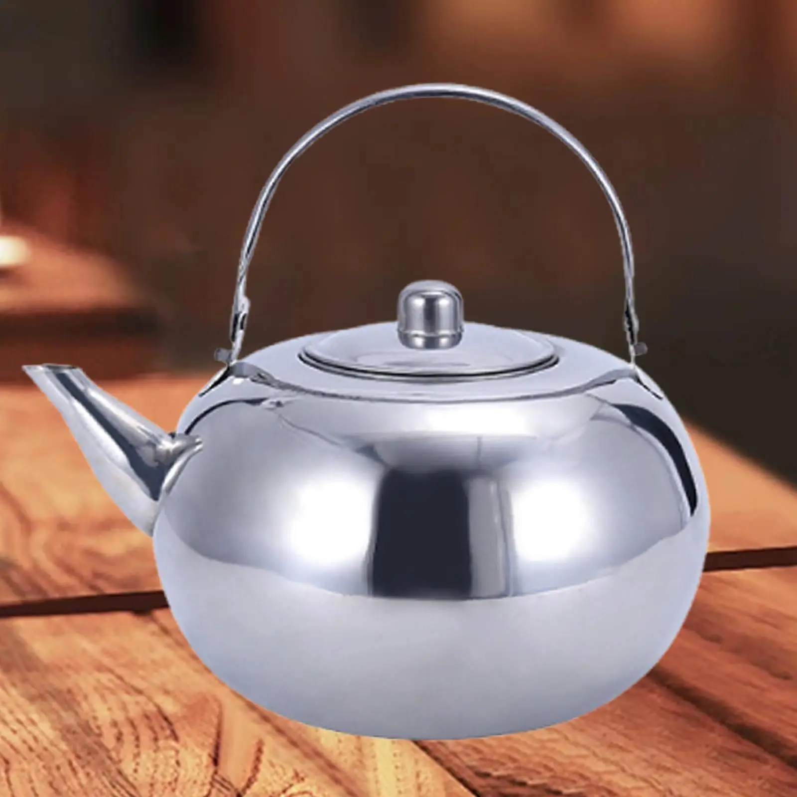 

Tea Kettle Teapot with Filter Boiling Water Pot Teakettle for Garden Campfire Kitchen