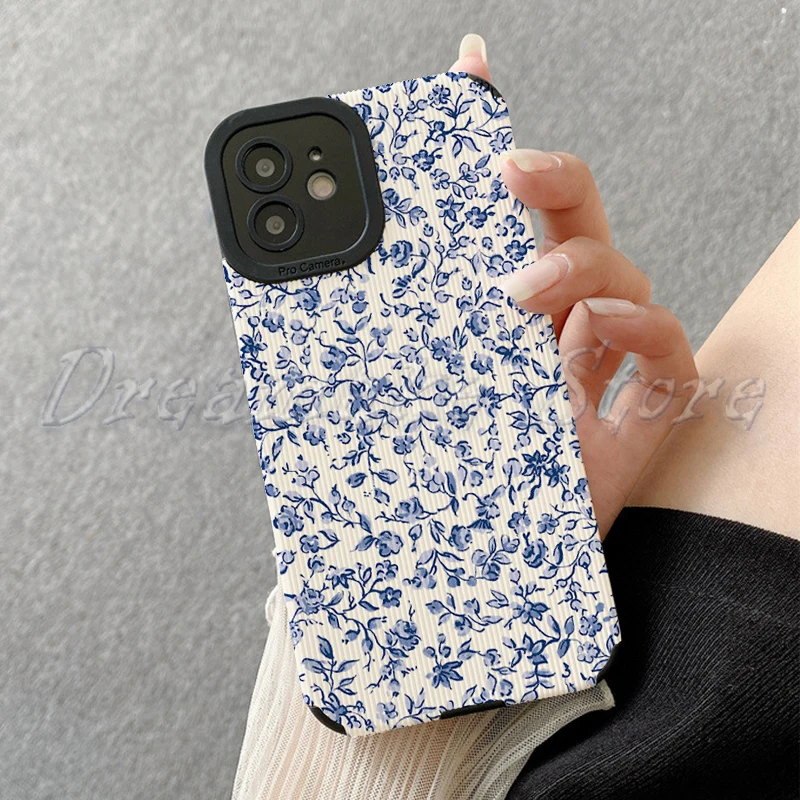 Victorian Flowers Phone Cases for IPhone 11 Case 14 Pro Max 15 Pro Max IPhone Case for IPhone 13