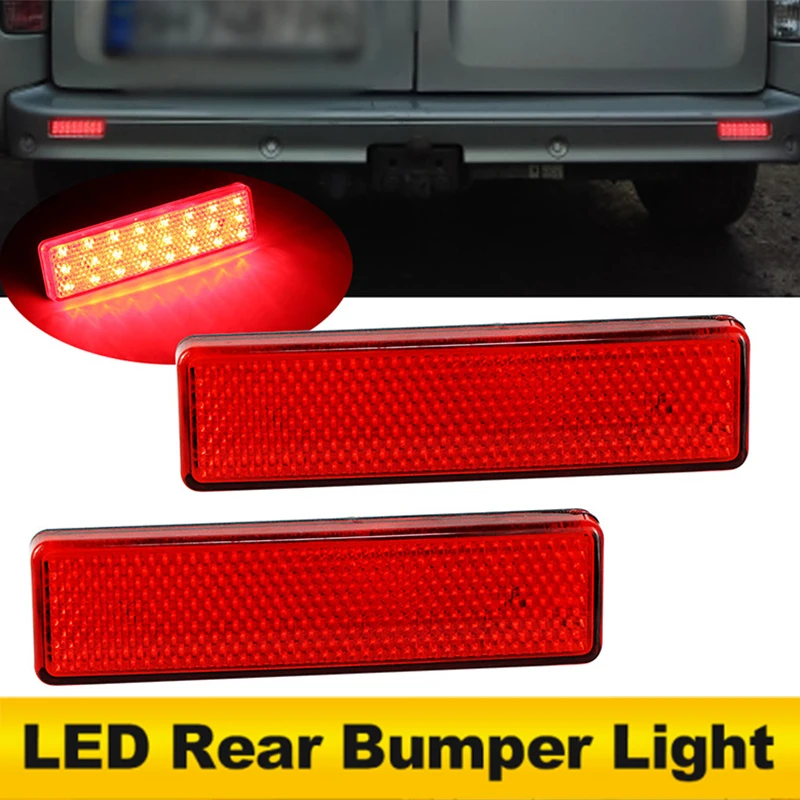 2 stücke Led Hinten Stoßstange Reflektor Licht Für Nissan Primastar NV300 Für Opel Vauxhall Vivaro Movano EINE Für Renault Master Trafic