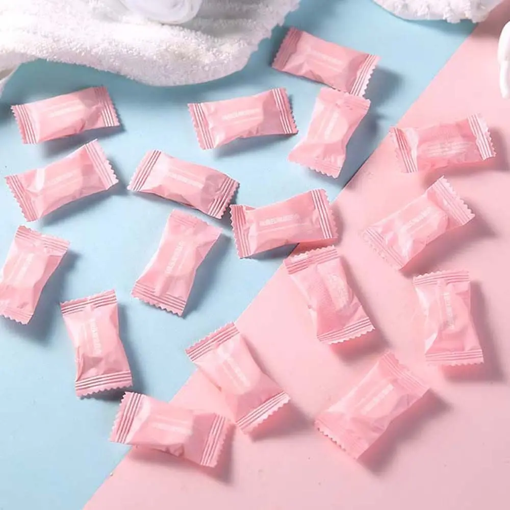 في الهواء الطلق القطن الأنسجة الرطبة أداة غسل الوجه المياه الرطب مسح منشفة يمكن التخلص منها منشفة مضغوطة منشفة الوجه المضغوط #5