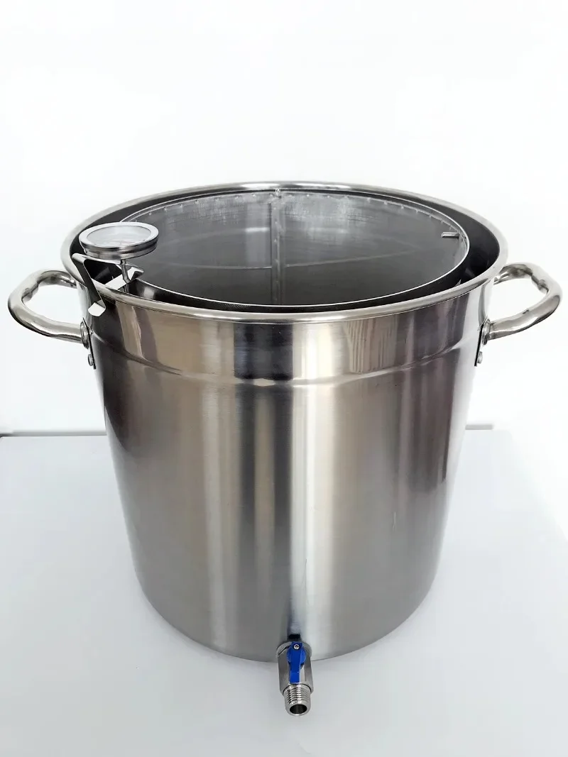 30L/65L Homebrewed Mash Cooking Stainless Steel Barrel Export High Quality Heavy Duty Mash Tun