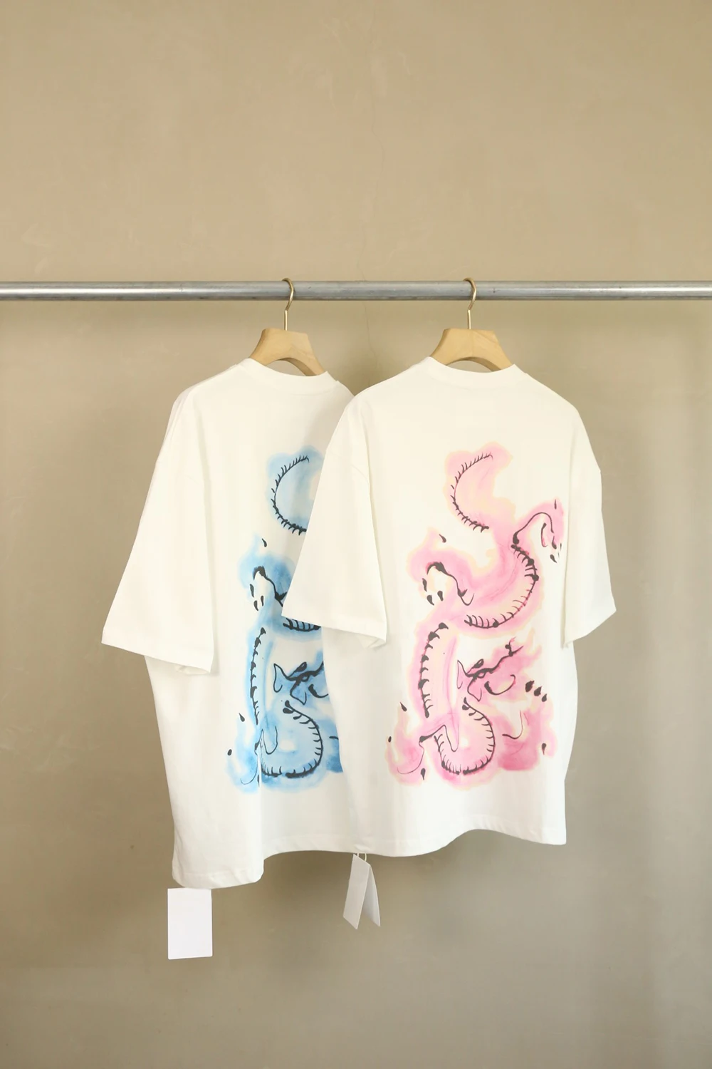 2024 Spring Summer T shirt High Quality Dragon Year Limited Print T shirt European Luxury Brand T shirts Men Women Fashion Tees