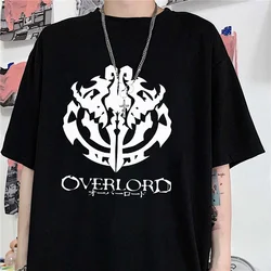 New Overlord Cool Graphic Printed T-Shirt Teen Street Cool Round Neck Loose T-Shirt Tops