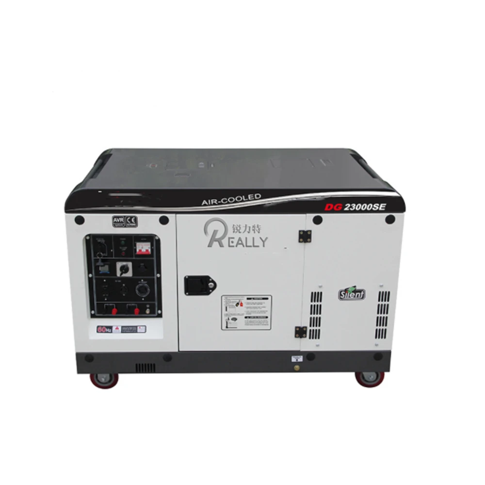 16kw Double-cylinder Noiseless Diesel Generator 120v Single Phase Customized For Chile Peru Brazil Argentina