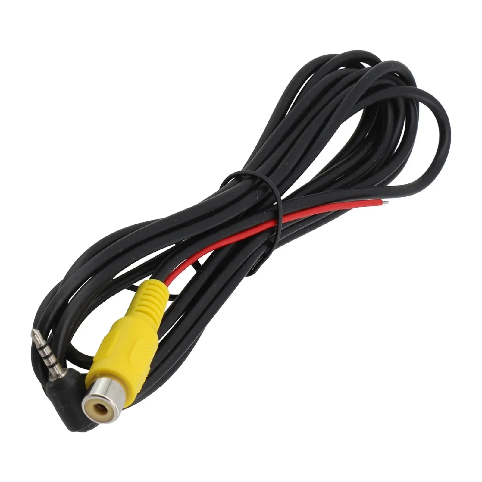 1PC 12V Rearview Camera Connection Cable RCA To 2.5mm AV Converter Cable Car Rear View Reverse Parking Camera To Car DVR
