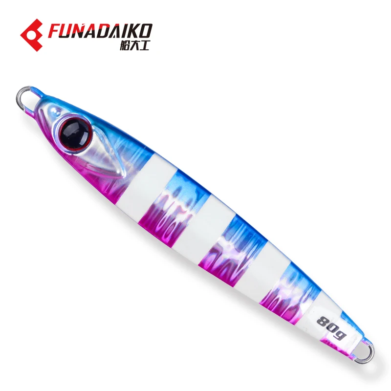 

Рыболовное снаряжение FUNADAIKO Pesca 60 г 80 г 100 г 120 г, искусственные приманки для рыбной ловли