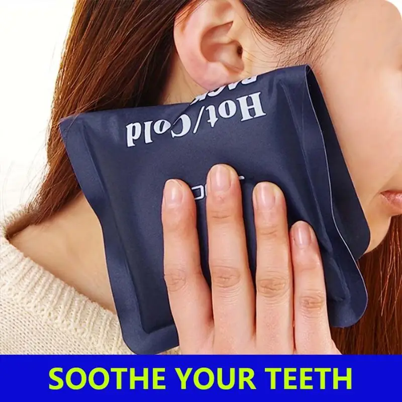 Professional Reusable Freezable Cold Pack Soft Gel Ice Bag Portable for Outdoor Camping Travel Pain Relief