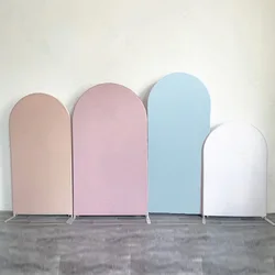 Custom Backdrop Stand Cover Resilient Double Sided Backdrop Cover for Birthday Wedding Baby Shower Gender Reveal Party Decoratio