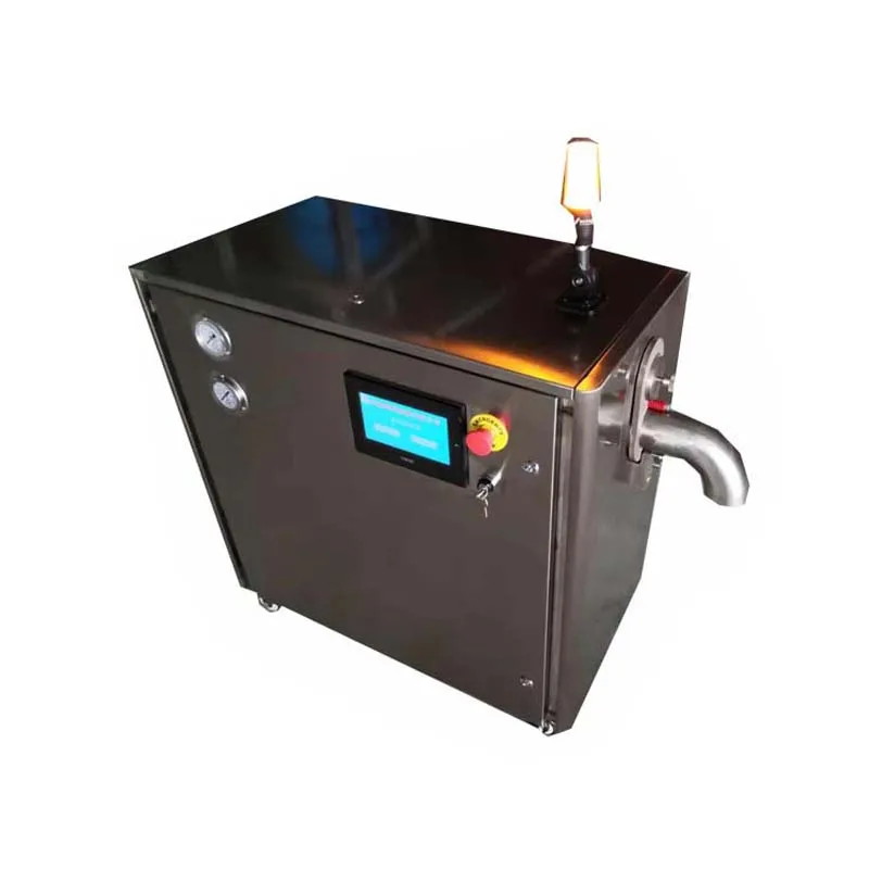 Co2 solide faisant la machine de granulés de glace sèche de machine de glace sèche