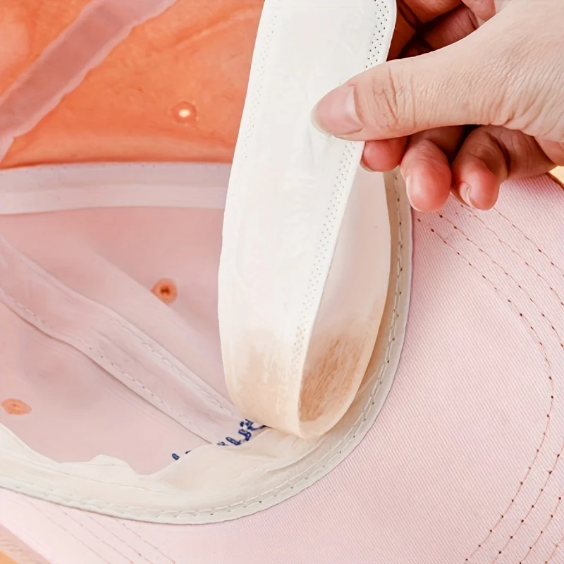 Disposable Sweat-absorbent Patches Summer Sweat Absorbing Patch For Baseball Cap Adjustable Hat Protection Stickers Hat sweat