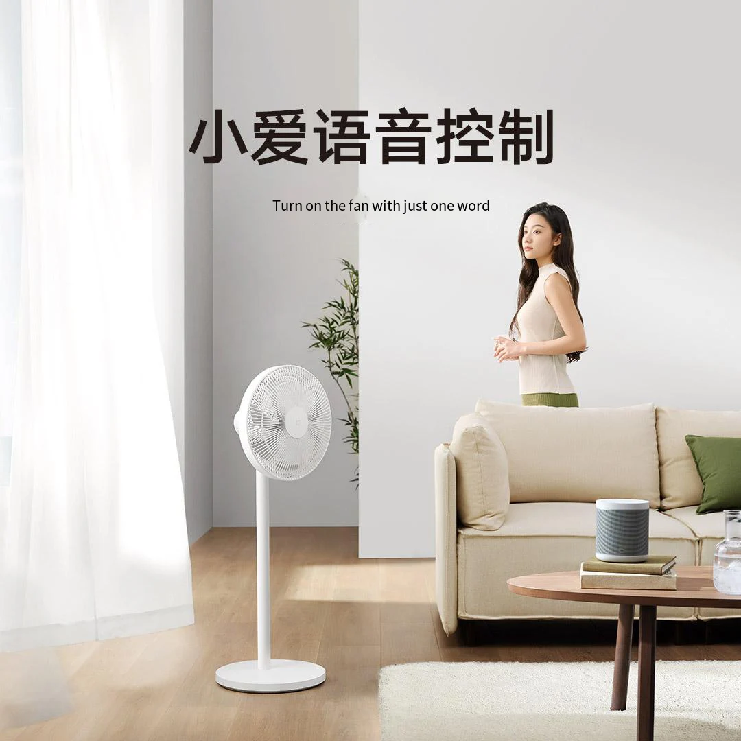 Xiaomi Mijia สมาร์ท Dc พัดลมอินเวอร์เตอร์ 1x รุ่นอัพเกรดสําหรับ Home Cooler House ชั้นเครื่องปรับอากาศแบบพกพาธรรมชาติพัดลมยืน