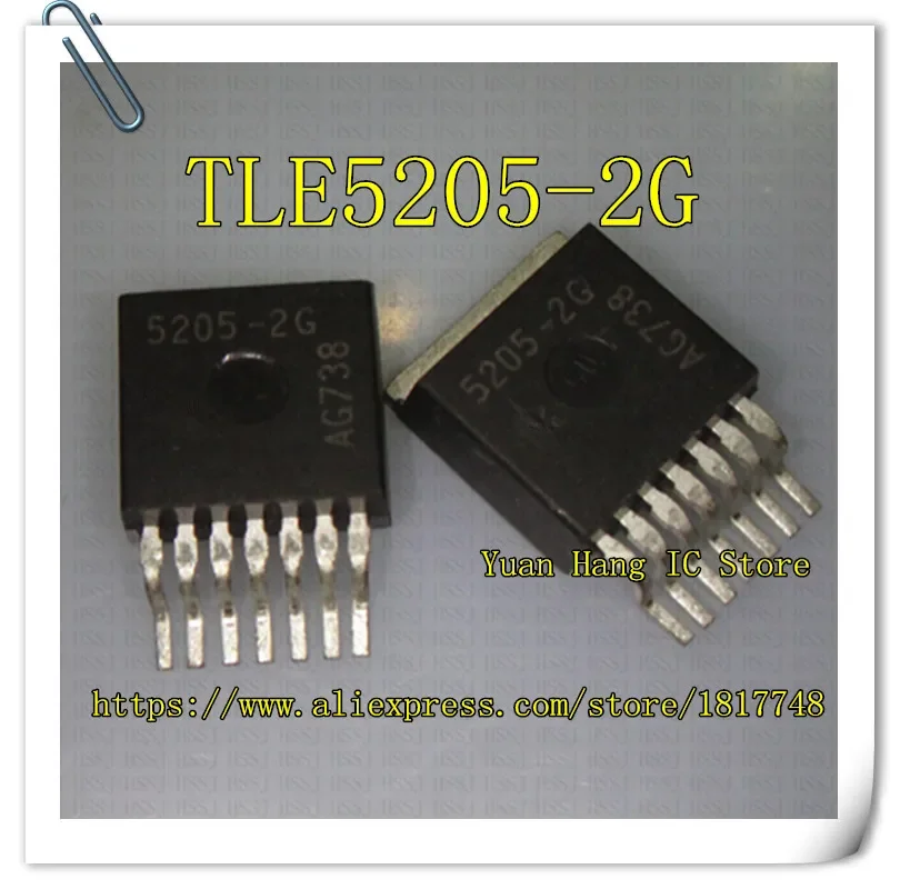 10PCS/LOT TLE5205-2G TLE5205-2 5205-2G 5205-2 5205 TO-263-6