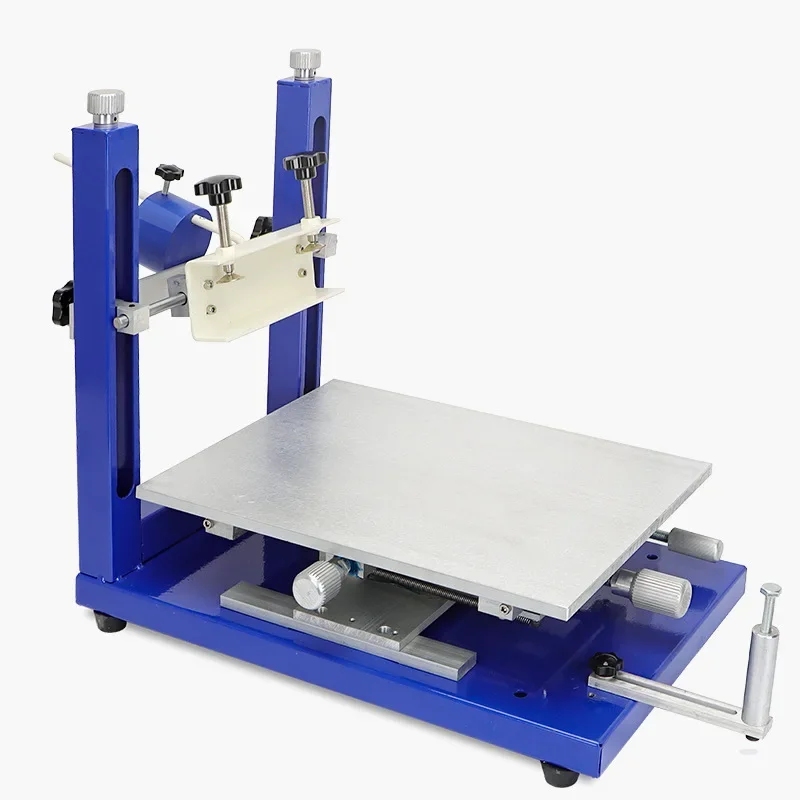 

High-precision manual screen printing table SMT solder paste, handprint table screen printing machine, screen printing machine
