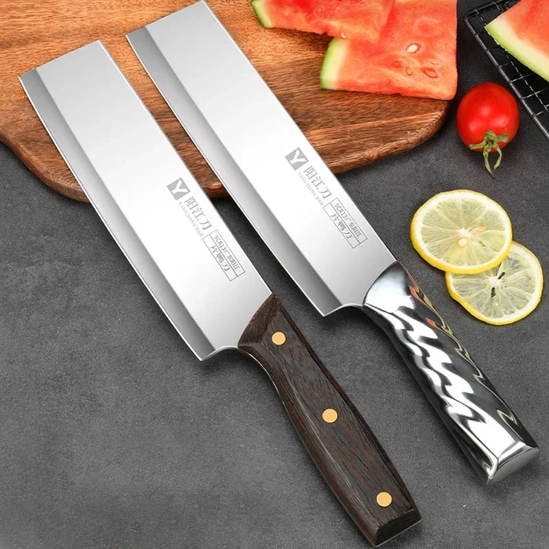 Nuevo cuchillo de cocina de acero inoxidable para el hogar, cuchillo multiusos, cuchillo de Chef, cuchillo afilado para cortar fruta, cuchillo especial de cocina