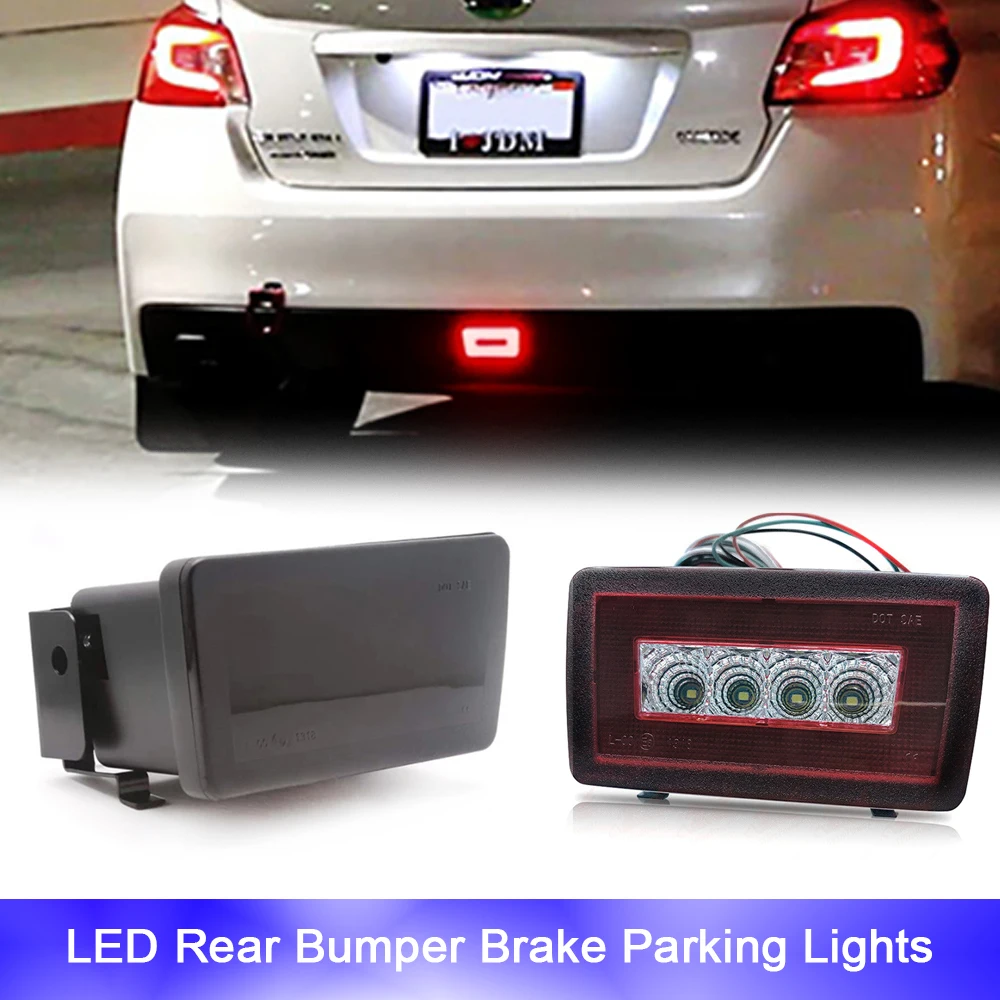 

LED Taillights For Subaru WRX STI Impreza XV Crosstrek Fog Brake Reverse Light 3rd Stop Backup Lamps 12V Rear Bumper Signals