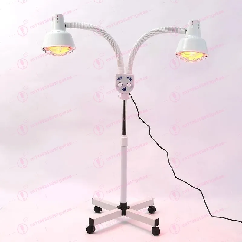 

Dual-head Dual-control Electric Heat Baking Lamp Beauty Salon Special Baking Lamp Floor Type Infrared Baking Lamps