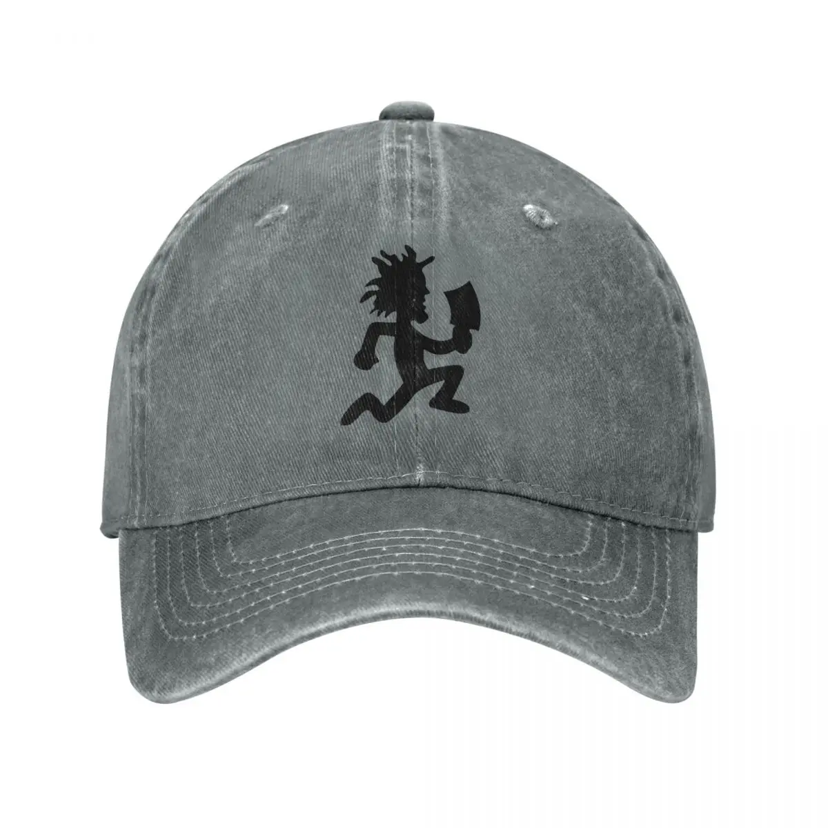 Vintage Psychopathic Logo Insane Clown Posse Baseball Cap Men Women Distressed Denim Sun Cap ICP Outdoor Workouts Caps Hat