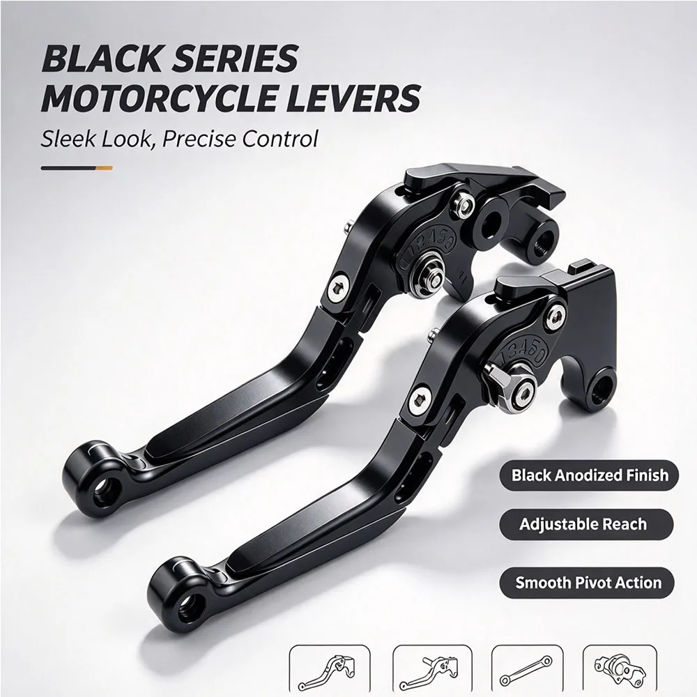 For Honda VF750S Sabre VF 750 S 750S 1982-1986 Motorcycle CNC Folding Extendable Brake Clutch Levers Adjustable Set Aluminum