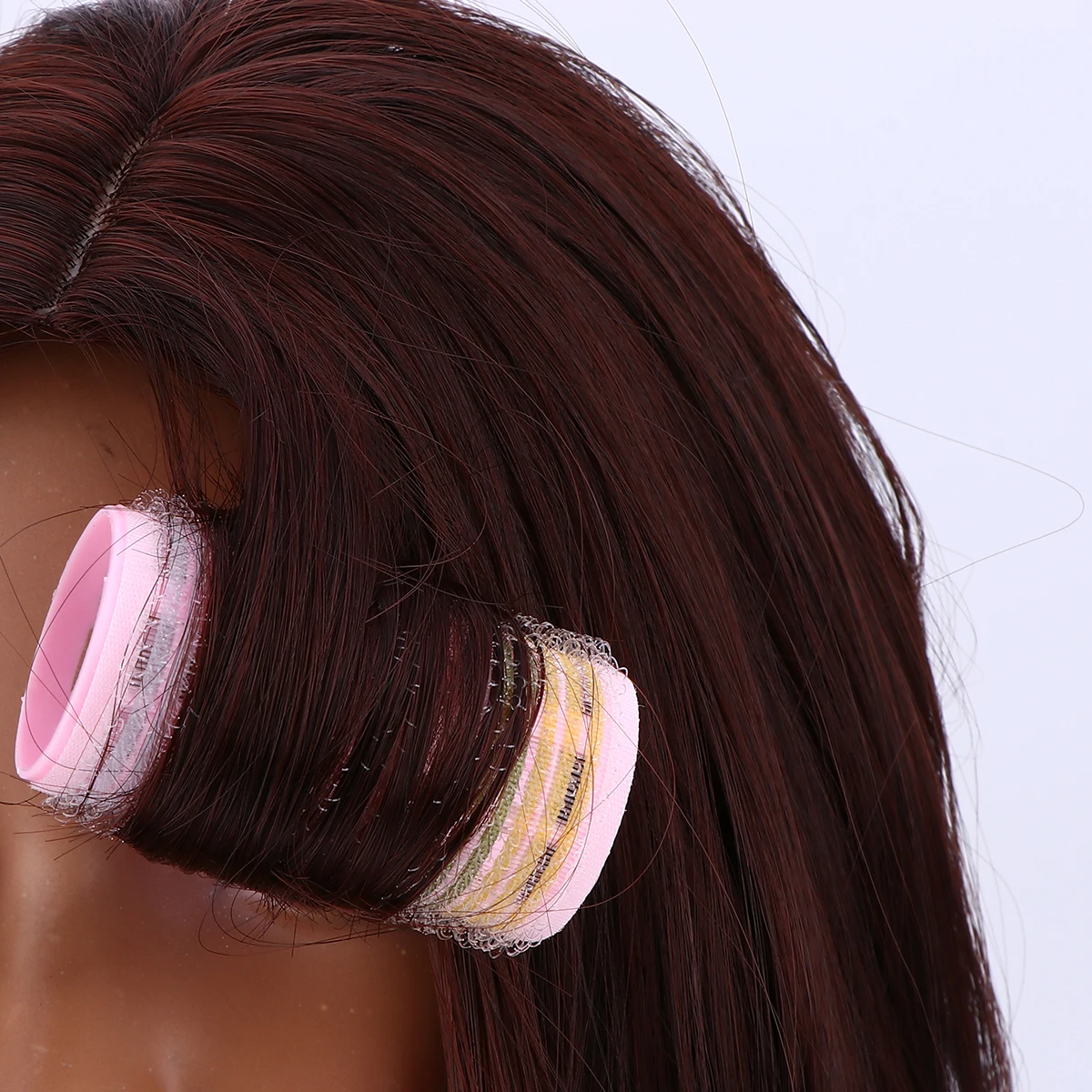

6pcs Plastic Curlers Lightweight No Damage Styling Tools Curling Hair Sticks for Women Girls Sleep in Curls Natural