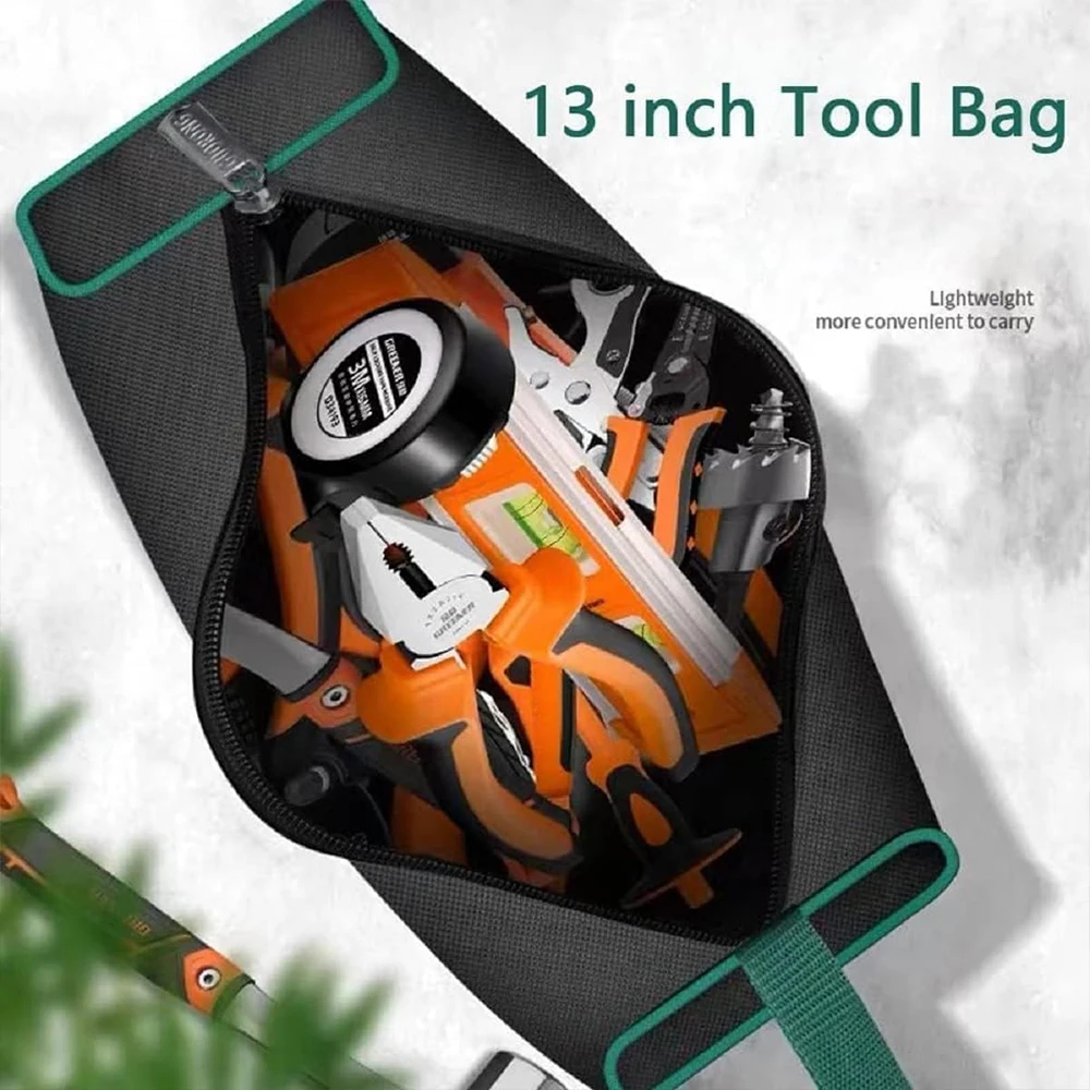 13 بوصة متعددة الوظائف أكسفورد أداة حقيبة البلاستيك أسفل المضادة للانزلاق مقبض مقاوم للماء كهربائي أداة خاصة حقيبة التخزين