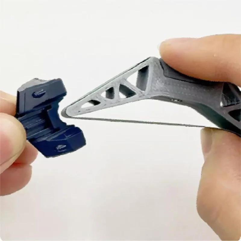 1pc Trapezoidal Polyhedral Precision Bending Sanding Tool Multifunctional Arc-Shaped Grinder Durable Resin Polishing Decoration
