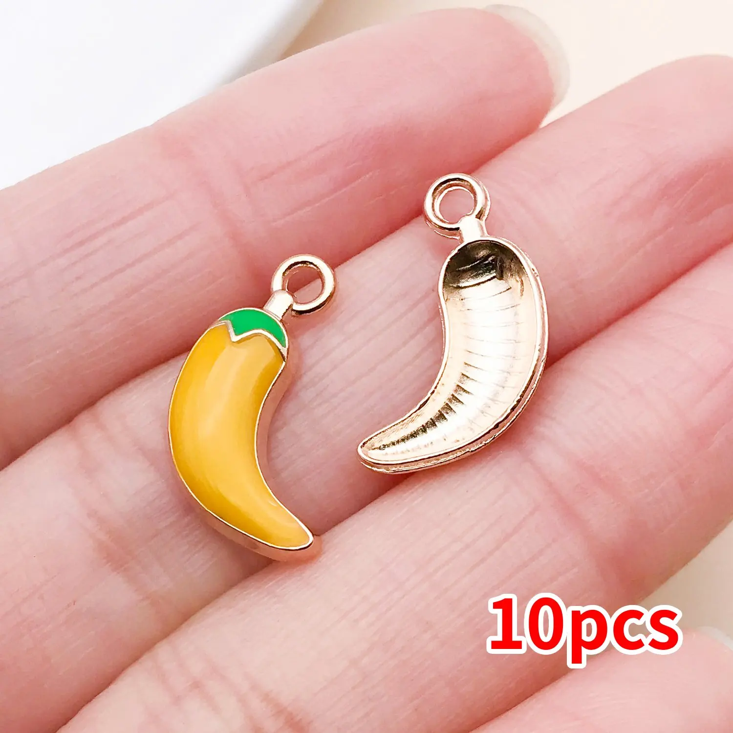 10/20pcs Enamel Charms Alloy Various Styles Pendants