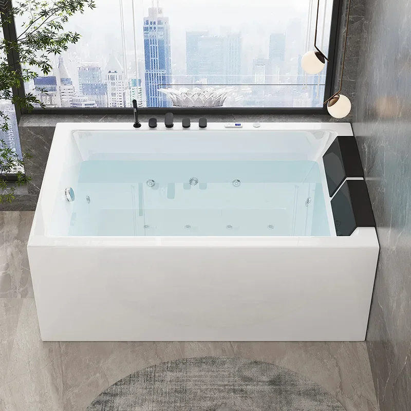 Double bathtub freestanding acrylic bathtub net