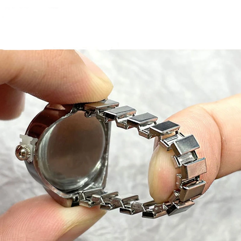 Modetrend Paar Ringuhr kreative neue Fingeruhr