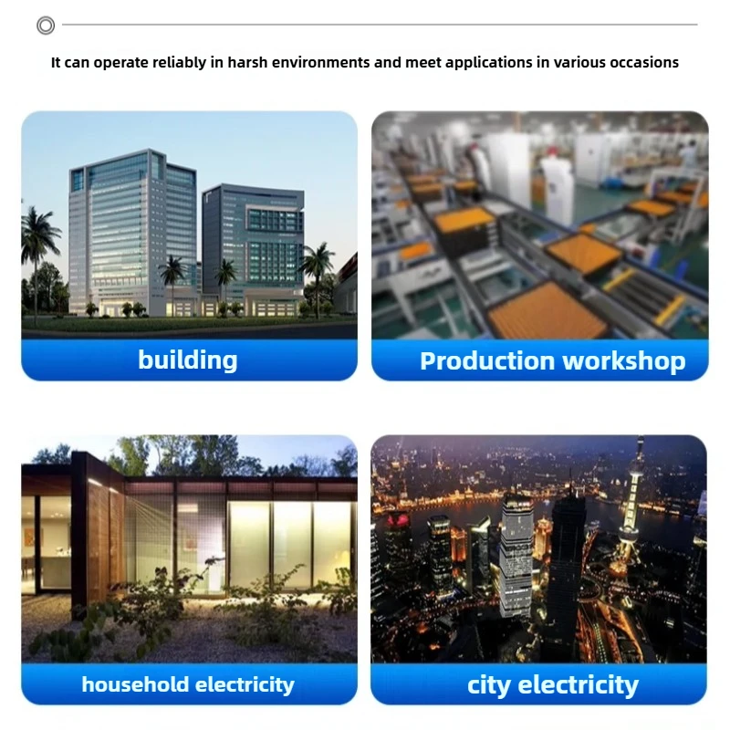 قواطع دوائر Chint NXM-63/4300B NXM-125S/4300B MCCB عازلة مزدوجة وملحقات التوصيل والتشغيل للتركيب السريع #5