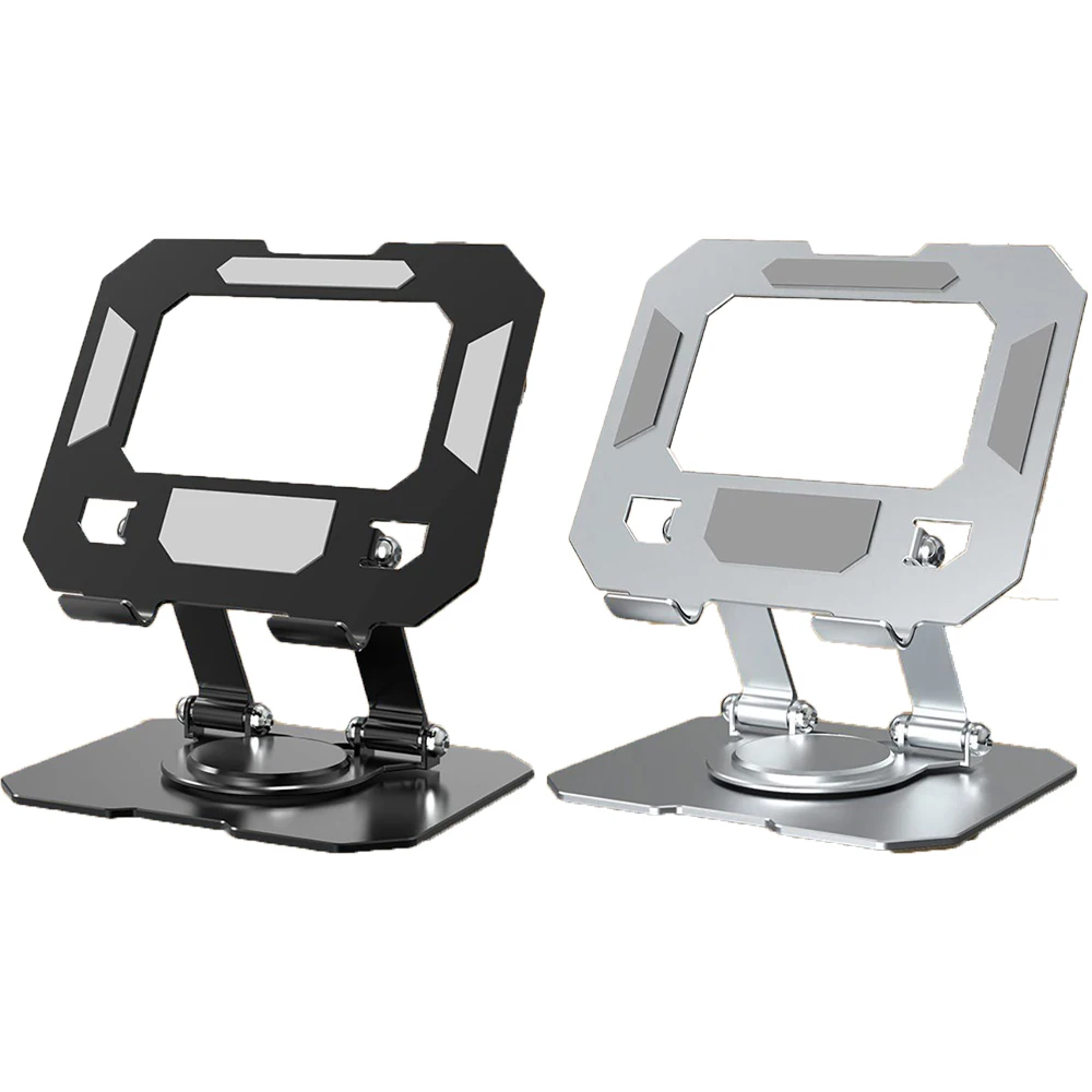 360° Rotatable Tablet Stand Adjustable Foldable Desktop Stand Holder Compatible For 4.7-12 Inch Ipad Pro/Air/Min Laptop Tablet