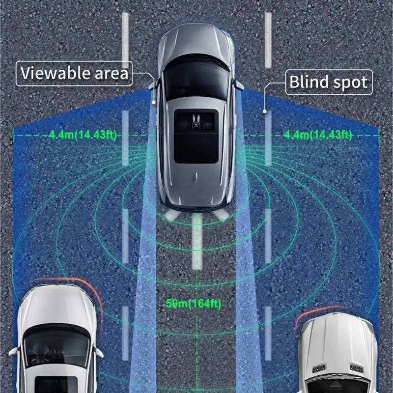G7NA Spurwechselassistent Millimeterwellenradar Auto BSD System zur Erkennung toter – Detail 3