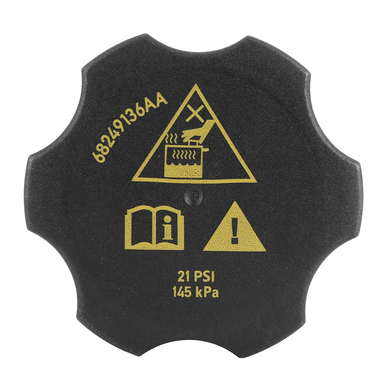 Kühlmittelbehälterdeckel 13502353 13502509 68249136AA Passend für BUICK ALLURE/CASCADA/ENCORE Motorkühler-Kühlmittelabdeckung neu