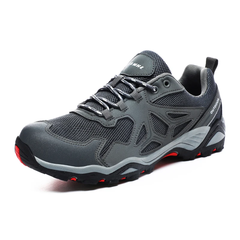 Hikeup Mode Schuhe für Männer atmungsaktive Arbeit Männer Schuhe Luxus Designer Frauen Turnschuhe Marke Leder Walking Freizeit schuhe männlich