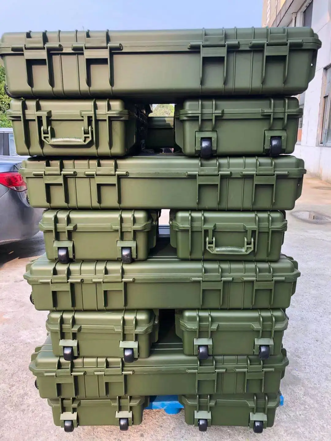 Imagem -05 - Tricases-caixa Longa Impermeável Rifle Gun com Inserção de Espuma Armazenamento de Equipamentos Plásticos Estojo Rígido M3200