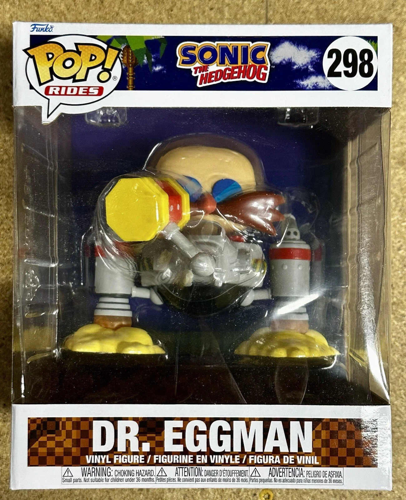Funko Pop Sonic the Hedgehog, Dr. Eggman, verzamelbeeldje, trendy decoratief model, een leuk cadeau voor fans.
